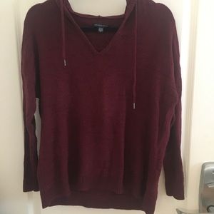 American eagle v neck light hoodie
